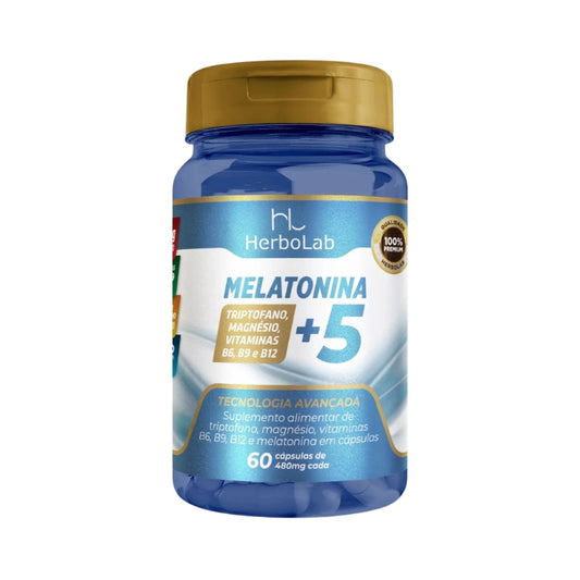 MELATONINA + 5 - Saudáveis.Shop