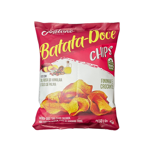 Petisco Doce - Chips De Batata Doce - 45G - Saudáveis.Shop