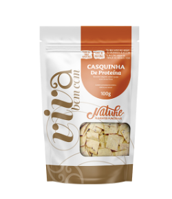 Petisco Casquinha de Proteína 100g - Saudáveis.Shop