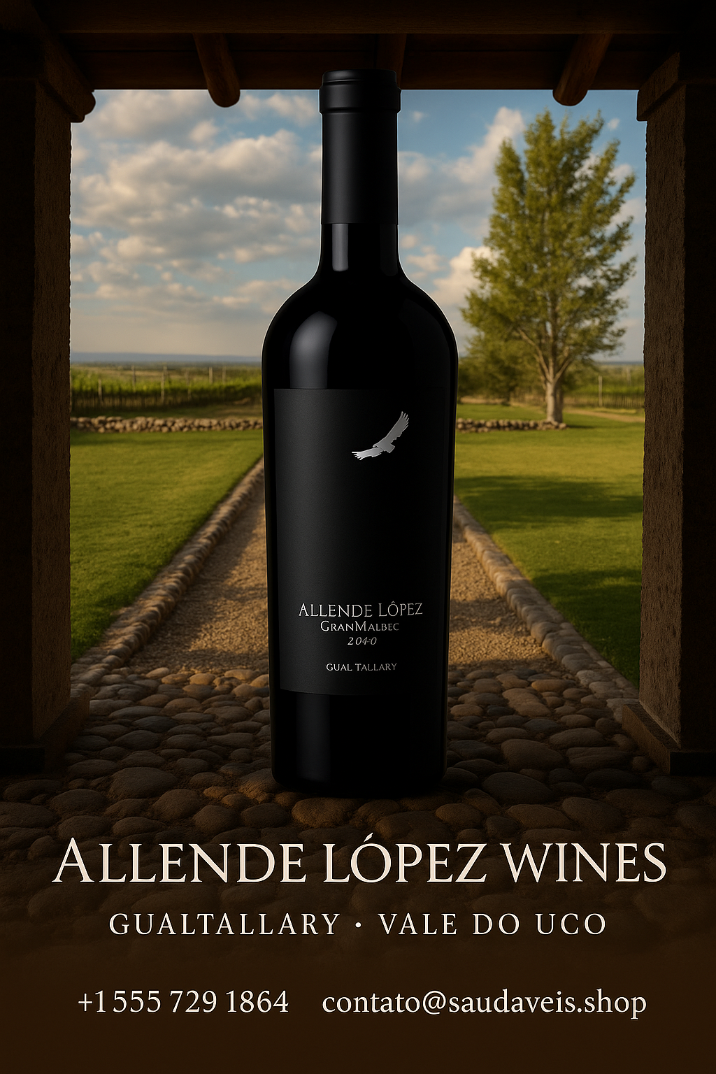 Vinho Gran Malbec - Saudáveis.Shop